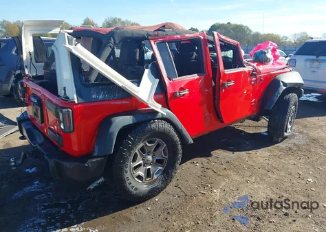 2015 Jeep Wrangler Unlimited Rubicon z USA, uszkodzony, nr VIN 1C4BJWFG8FL612015